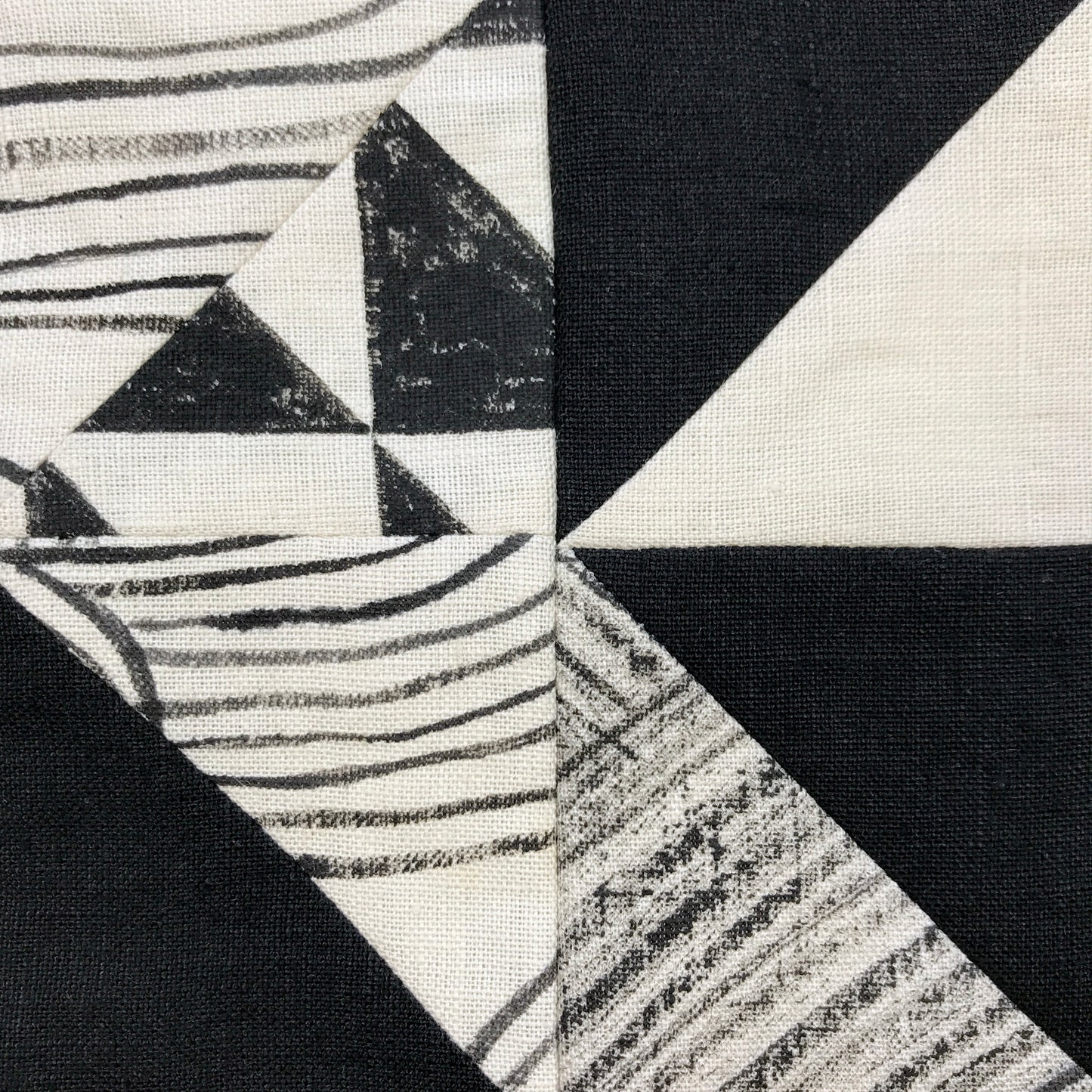 STITCHED TEXTILE - OMBRÉ TRIANGLES