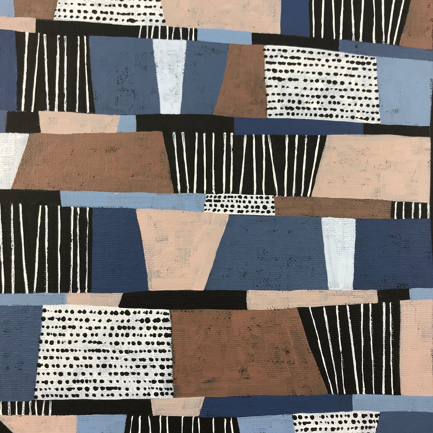 ORIGINAL PAINTING - SUM OF PARTS (MIDNIGHT)