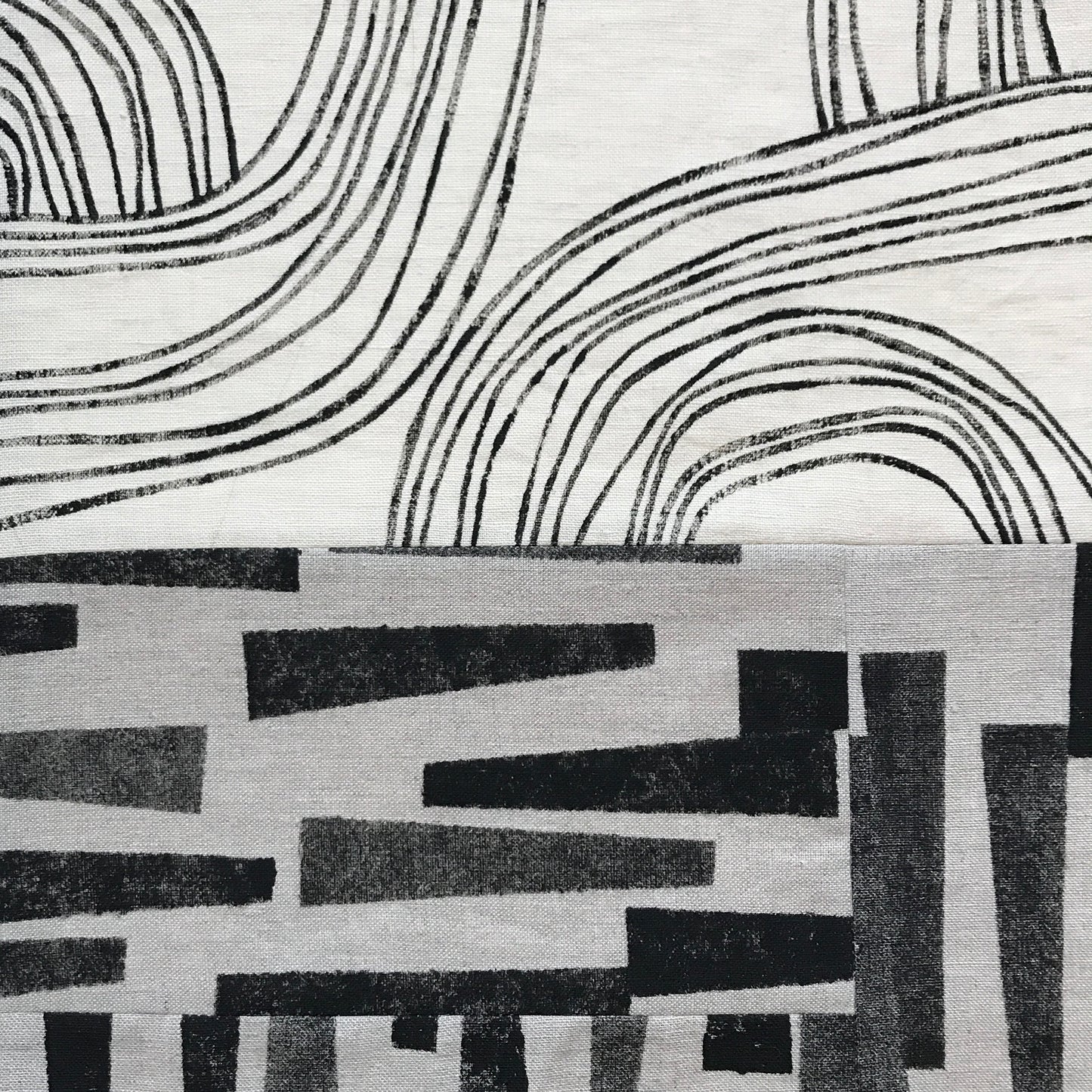 STITCHED TEXTILE - LOOSE LINES