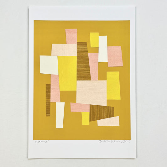 PAPER COLLAGE - GOLDEN