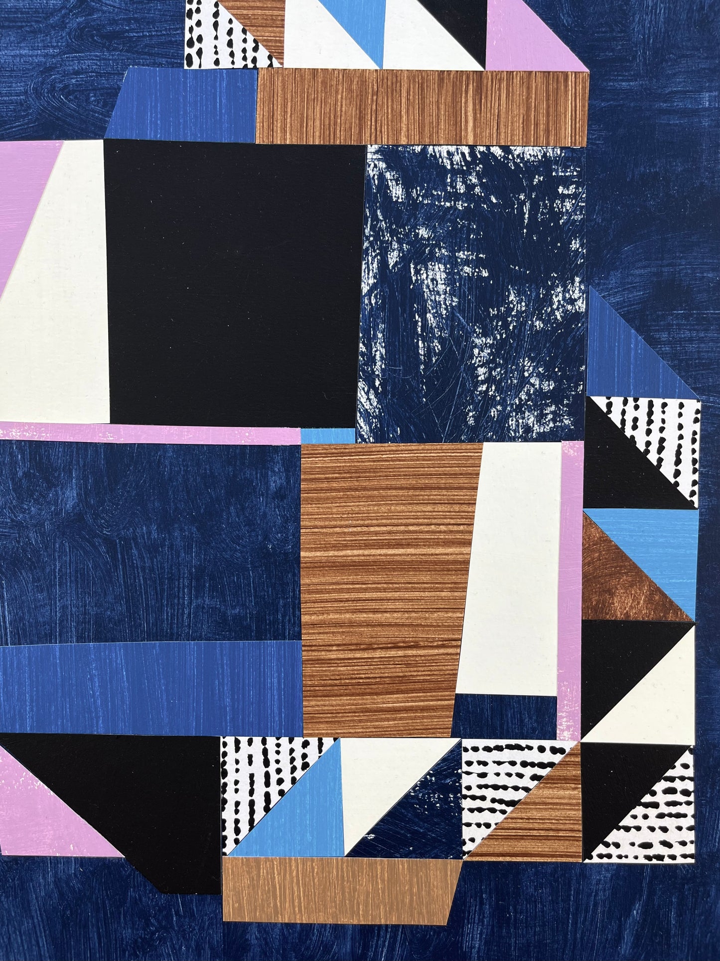 PAPER COLLAGE  - QUILT No2