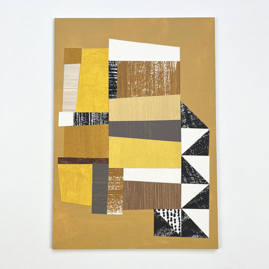 PAPER COLLAGE -  QUILT No4