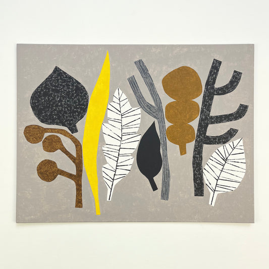 ORIGINAL PAINTING - YELLOW LEAF