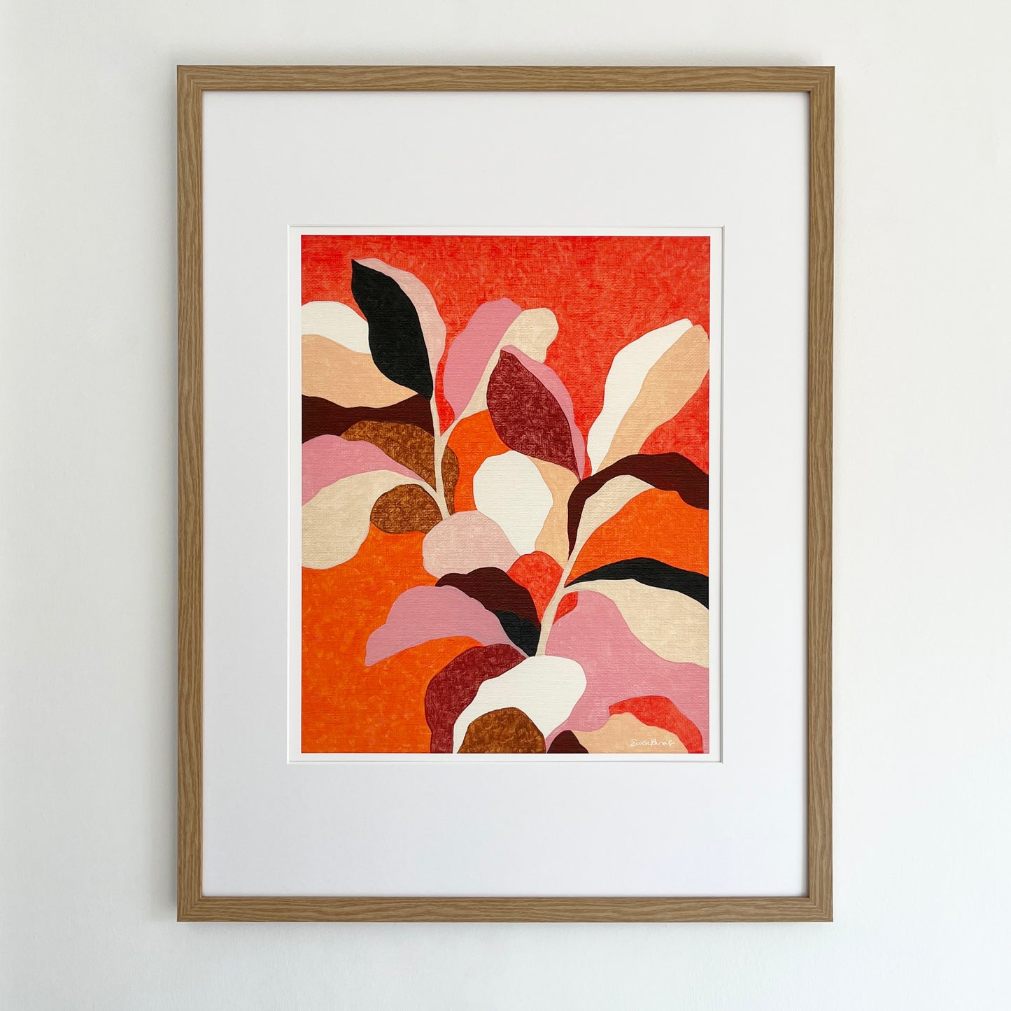 OPEN EDITION PRINT - COLOUR GARDEN (FLAME)