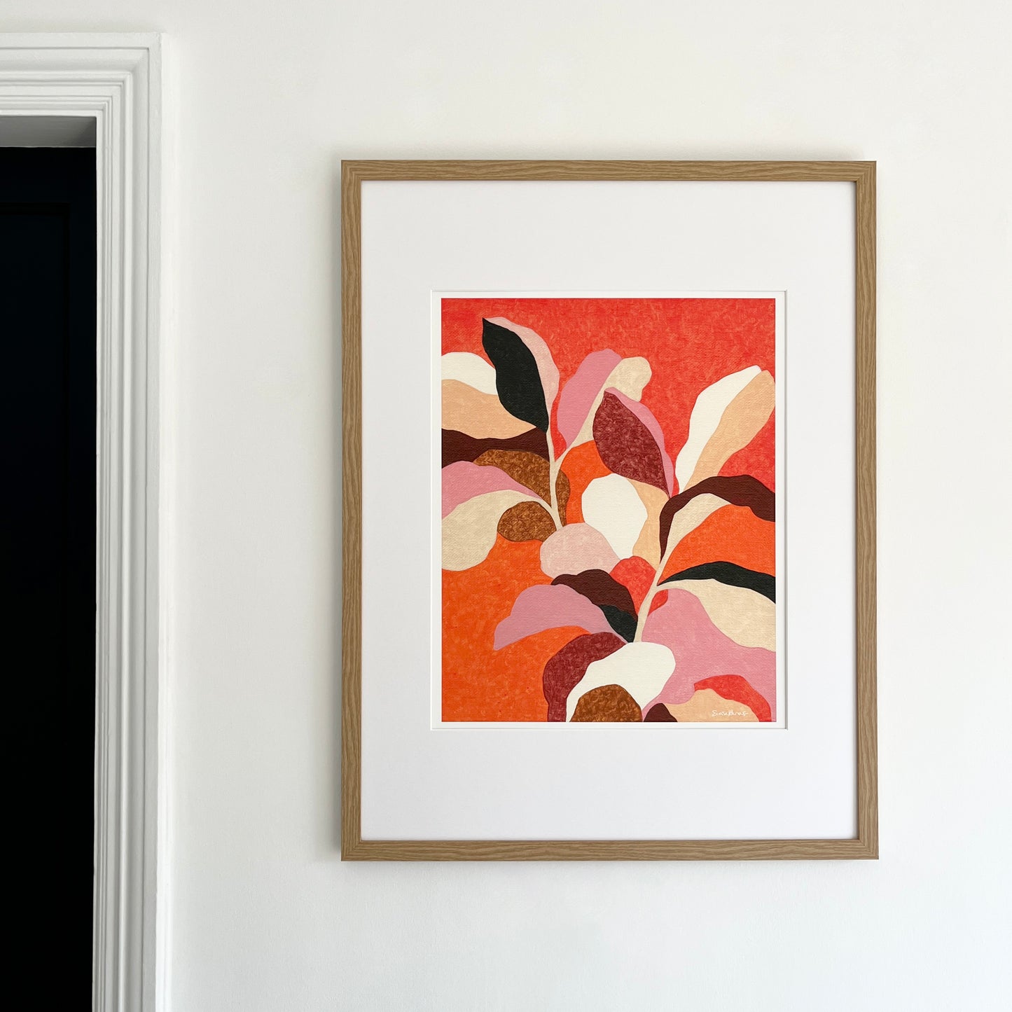 OPEN EDITION PRINT - COLOUR GARDEN (FLAME)