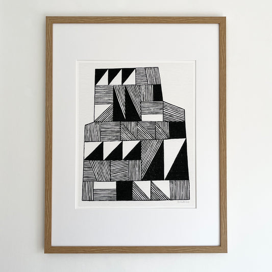 OPEN EDITION PRINT - BUILT FORM No1