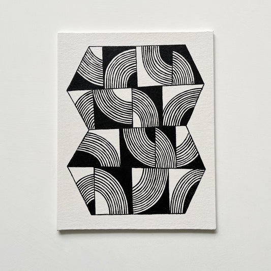 ORIGINAL PAINTING - BUILT FORM No4