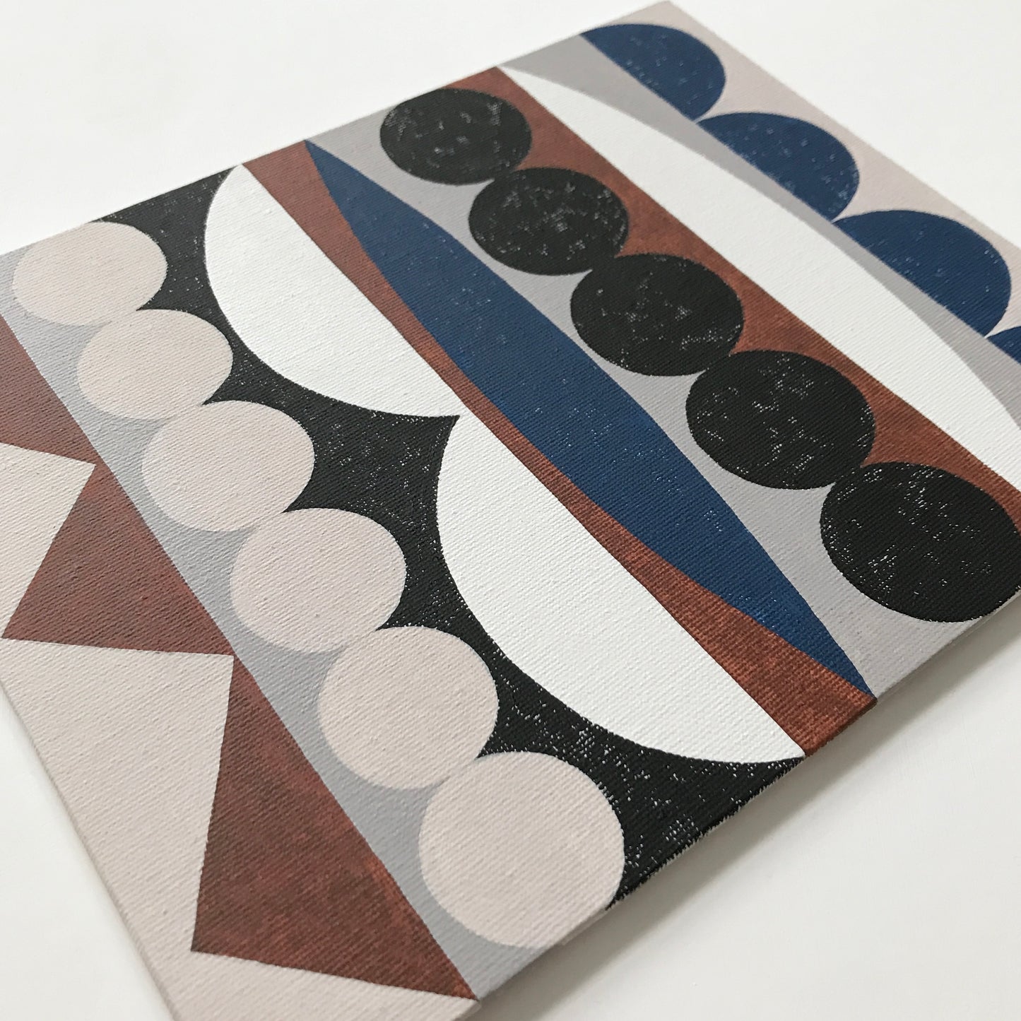 ORIGINAL PAINTING - ASSEMBLED SHAPES No1
