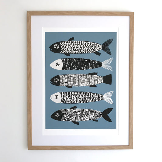 LIMITED EDITION PRINT - BLUE FISH