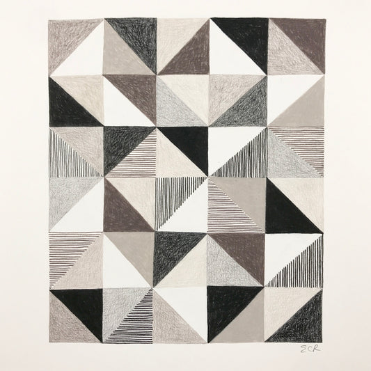 ORIGINAL DRAWING - QUILT No6