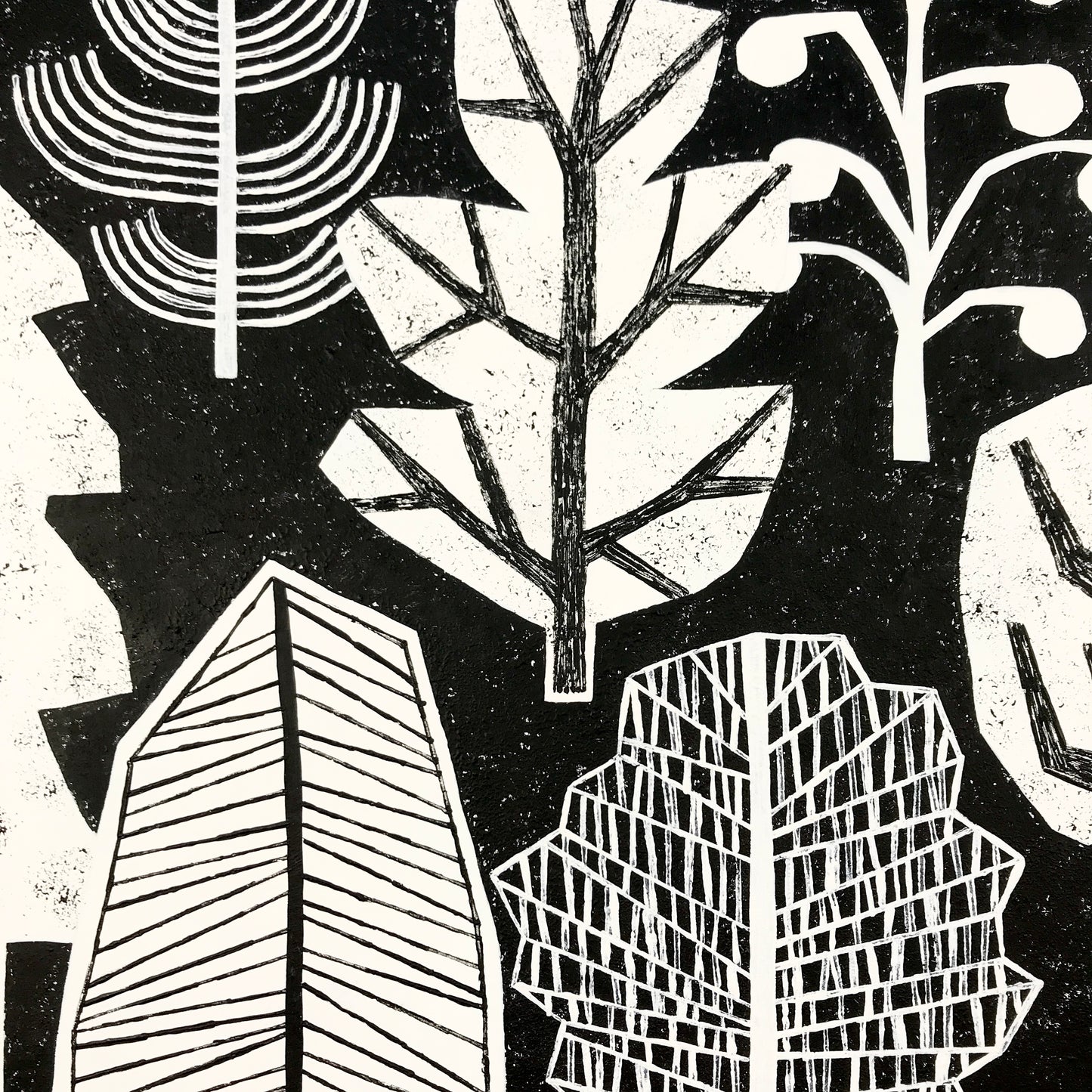 WINTER TREES ORIGINAL PAINTING