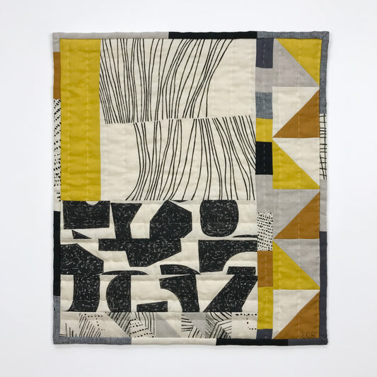 WALL QUILT YELLOW MIX