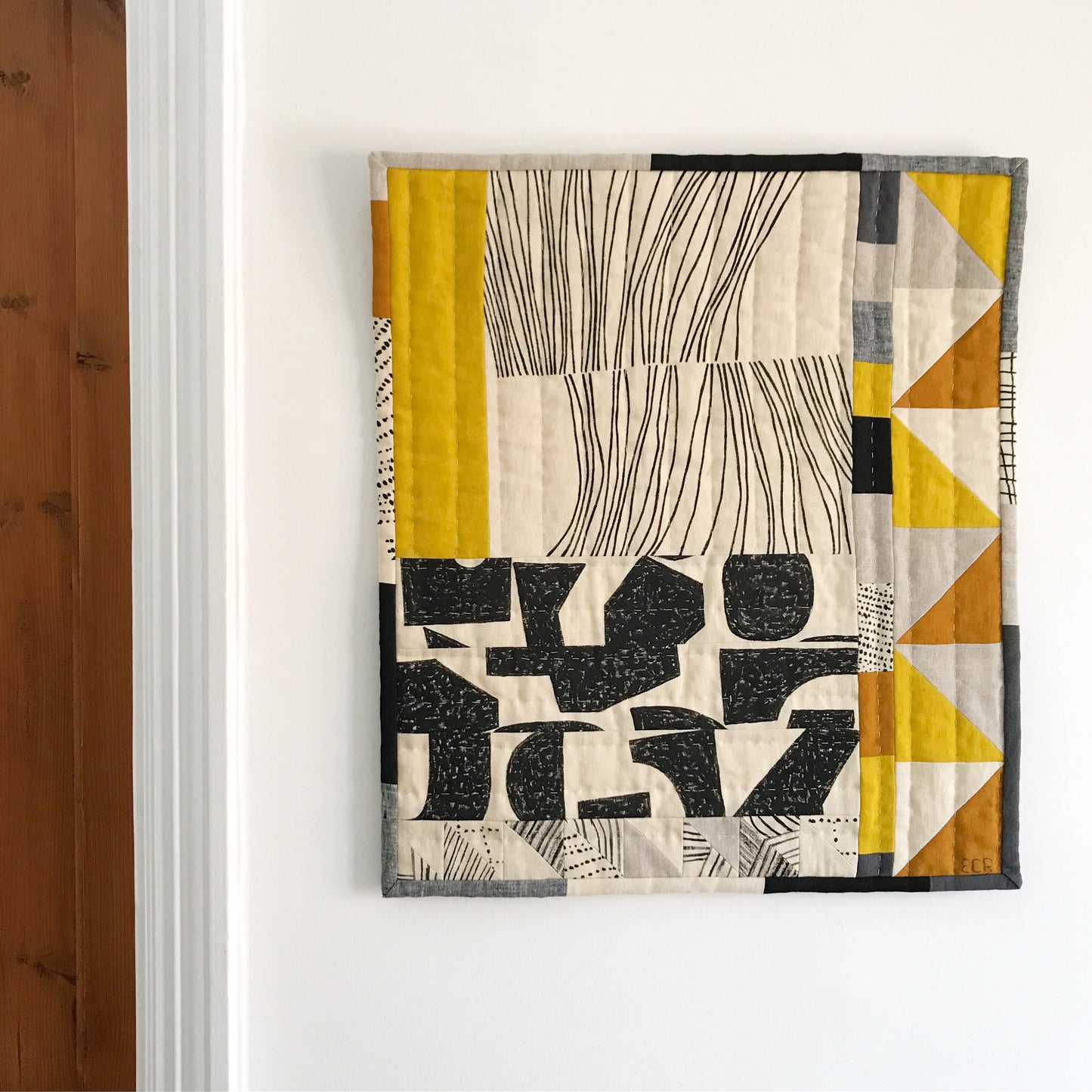 WALL QUILT YELLOW MIX